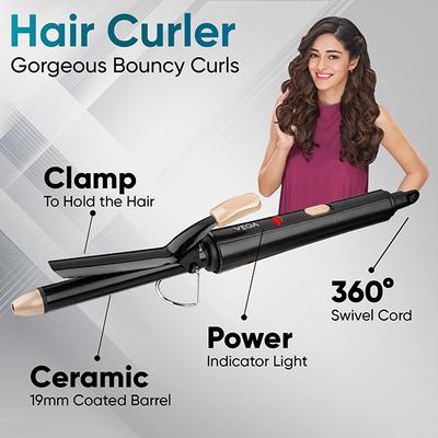 Vega Miss Versatile Styling Set Hair Straightener, Dryer and Curler (VHSS-03) 1's - Multi-Stylers