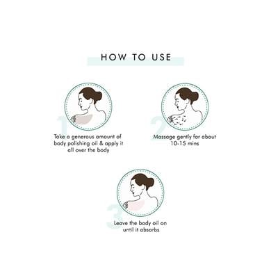 mCaffeine Naked & Raw Coffee Body Polishing Oil 100 ml - Body Butter