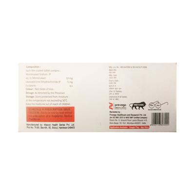 MONTEVAC L Tablet 10's - Allergies-Ant