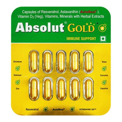 ABSOLUT GOLD Capsule 10's - Supplements-Vam
