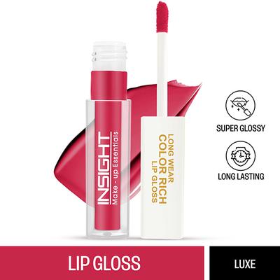 Insight Cosmetics Long Wear Color Rich Lip Gloss - Luxe 4 ml - Lip Glosses