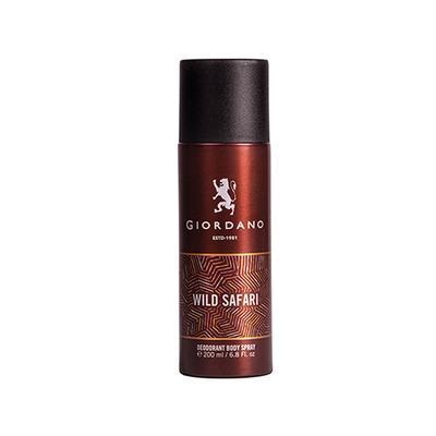 Giordano Wild Safari Deodorant Spray 200 ml - Men Deodorants/Roll-Ons