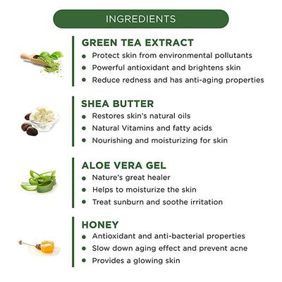 Bryan & Candy Green Tea Lotion 125 ml - Lotions & Creams