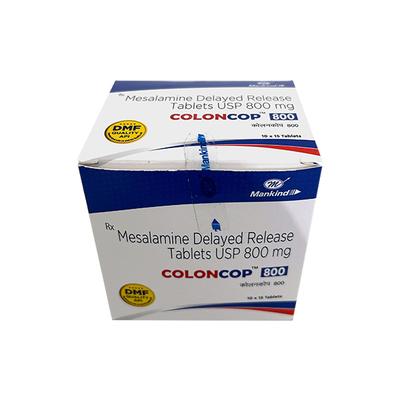 COLONCOP 800 Tablet 15's - Ulcerative Colitis/Bowel Inflammatory Disease-GIT