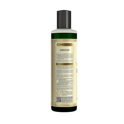 KHADI NATURAL NEEM SAT HAIR CLEANSER 210 ml - Shampoos