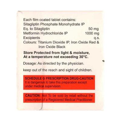 ACOSITA M 1000 Tablet 15's - Diabetes-Ant
