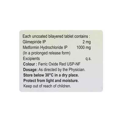 Isryl M2 Forte Tablet 15's - Diabetes-Ant