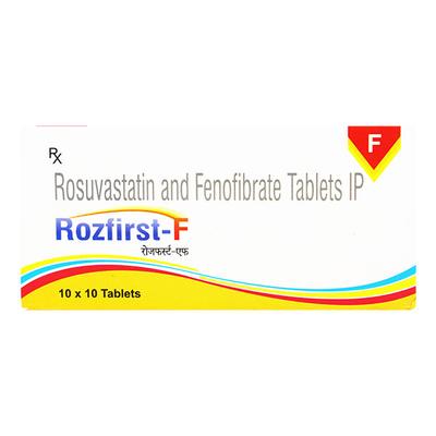 Rozfirst F 10/160mg Tablet 10'S - High Cholesterol-Dys