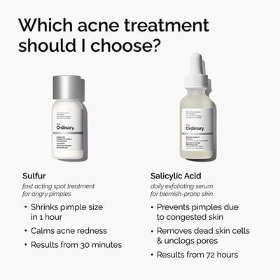 The Ordinary Sulfur 10% Powder-To-Cream Concentrate 5 gm - Face Creams