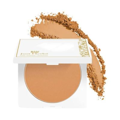 Just Herbs Mattiying & Hydrating Spf 15 Compact Powder & Vitamin E For Women, Natural 9gm - Compact Powder