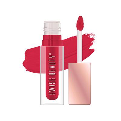 Swiss Beauty Hold Me Matte Liquid Lipstick (Bite Me Red) 4.5 ml - Liquid Lipsticks