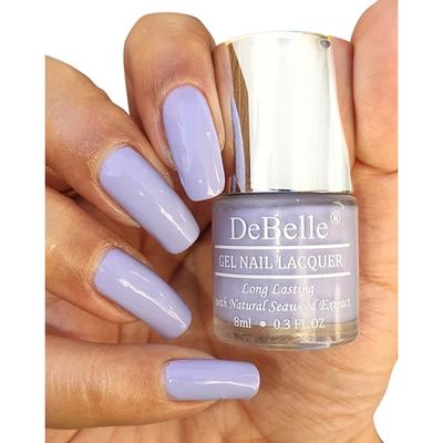DeBelle Gel Nail Lacquer Blueberry Bliss Purple Nail Polish 8 ml - Nail Polish