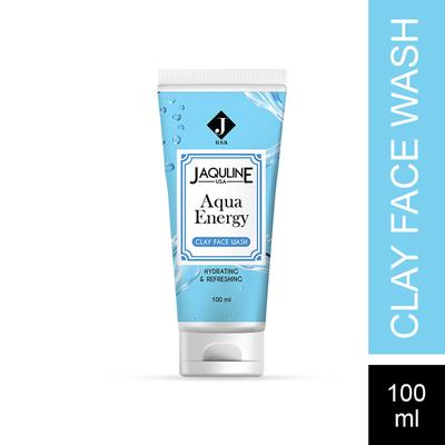 Jaquline USA Aqua energy Clay Face Wash 100 ml - Face Wash & Cleansers