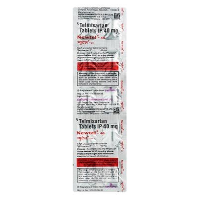 Newtel 40mg Tablet 10'S - Hypertension-Ang