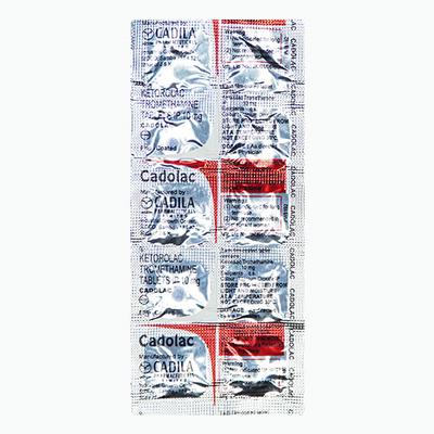 Cadolac 10mg Tablet 10'S - Pain relief-Nsa