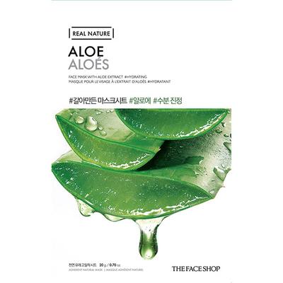 The Face Shop Real Nature Aloe Face Mask 20 Gm - Sheet Masks