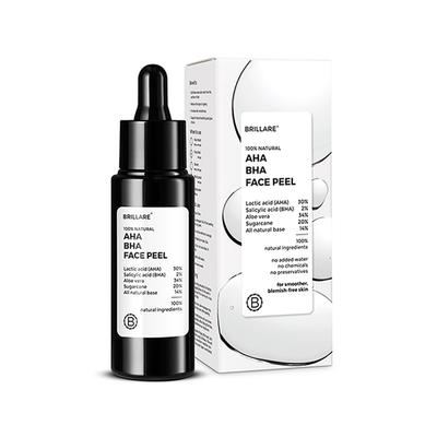 Brillare AHA BHA Face Peel For Smoother, Blemish-free Skin 30 ml - Scrubs & Exfoliants