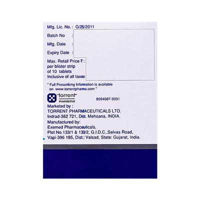 AZULIX SM IR 50/2/1000 Tablet 10's - Diabetes-Ant