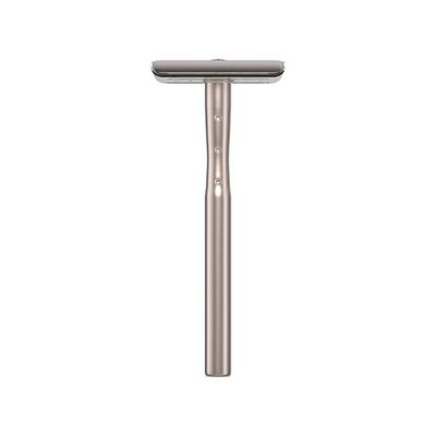 Bombay Shaving Companygun Metal Precision Safety Razor (with 5 Platinum Coated Feather Blades) 300 gm - Razors & Cartridges