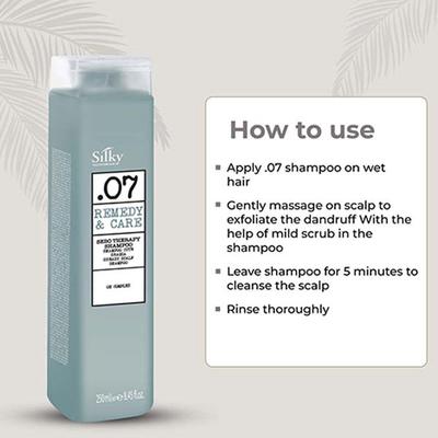Silky Technobasics .07 Sebotherapy Shampoo For Greasy Scalp 250 ml - Shampoos