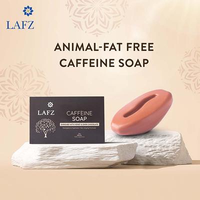 Lafz Caffeine Soap 100 gm - Soaps