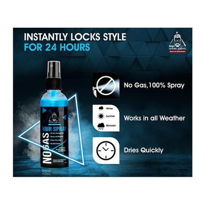 Urban Gabru No Gas Hair Spray - Enrich with Aloe Vera & Jojoba Oil 100 ml - Hair Sprays & Mists