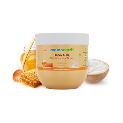 Mamaearth Honey Malai Cold Cream with Honey & Malai For Nourishing Glow 200 gm - Creams/Oils/Lotions