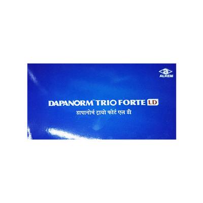 DAPANORM TRIO FORTE LD Tablet 10's - Diabetes-Ant