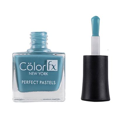 Color Fx Perfect Pastel Longlasting Glossy finish 21 toxin free Non-yellowing Teal -162 9 ml - Nail Polish