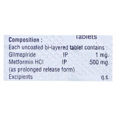 DAILYMET G1 SR Tablet 10's - Diabetes-Ant