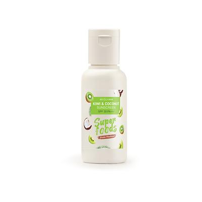 MyGlamm Super Foods Coconut & Kiwi Sunscreen 50 ml - Face Sunscreen