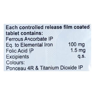 Richar CR 100mg Tablet 10'S - Iron Supplement/Anaemia-Vma