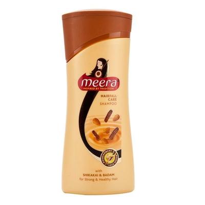 Meera Hairfall Care Shampoo - Shikakai & Badam 180 ml - Shampoos