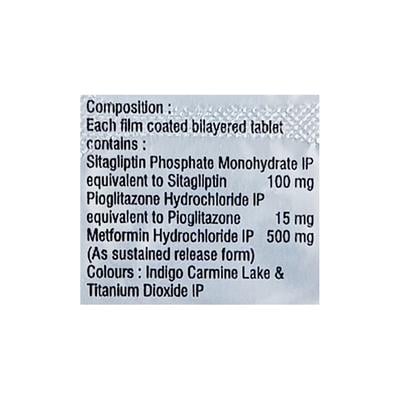 ZENSITA MP 500 Tablet 10's - Diabetes-Ant