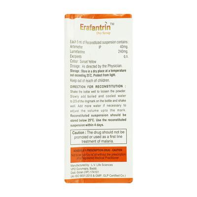 ERAFANTRIN Dry Syrup 30ml - Malarial