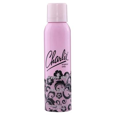 Revlon Charlie Crystal Chic Perfumed Body Spray 150 Ml - Women Deodorants/Roll-Ons