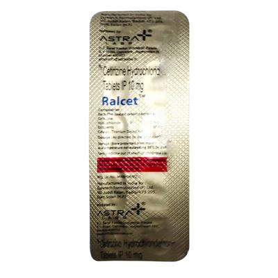 RALCET Tablet 10's - Allergies-Ant