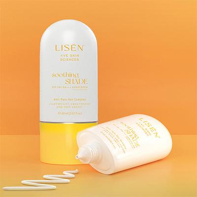 LISEN Soothing Shade SPF 50 + PA +++ Sunscreen with Anti Pore-Dex Complex, non-Greasy 60 ml - Face Sunscreen