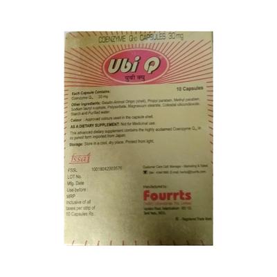 UBI Q 30 Capsule 10's - Supplements-Sup