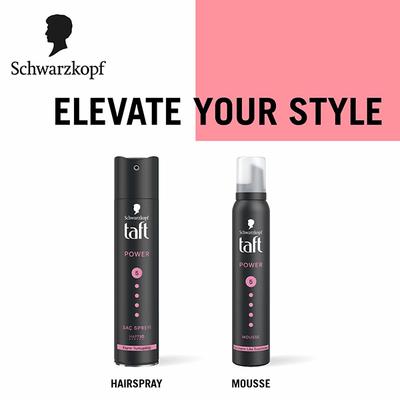 Schwarzkopf Power Hair Mousse 150 ml - Clays & Mousses