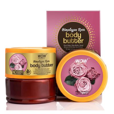 Wow Life Science Himalayan Rose Body Butter 200 ml - Lotions & Creams