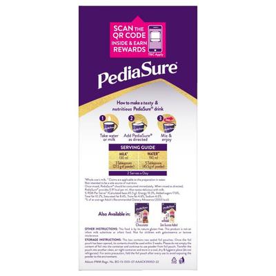 Pediasure Scientifically Designed Nutrition Drink Refill - Vanilla Flavour 950 g - Kids Nutrition