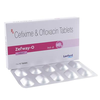 ZEFWAY O Tablet 10's - Bacterial Infections-Cep