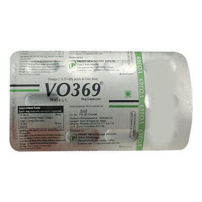 VO369 Veg Capsule 10's - Iron Supplement/Anaemia-Vma