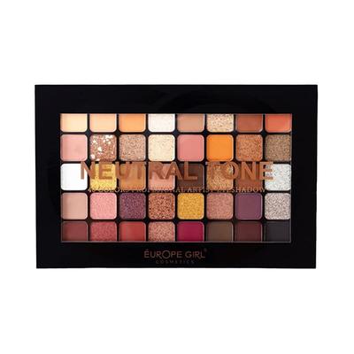 Europe Girl 40 Shade Neutral Tone Eyeshadow NA 40 gm - Eyeshadow, Bases & Primers