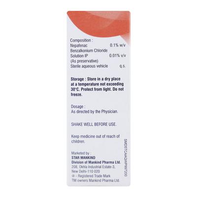 Nepastar Eye Drops 5ml - Eye conditions-Oph