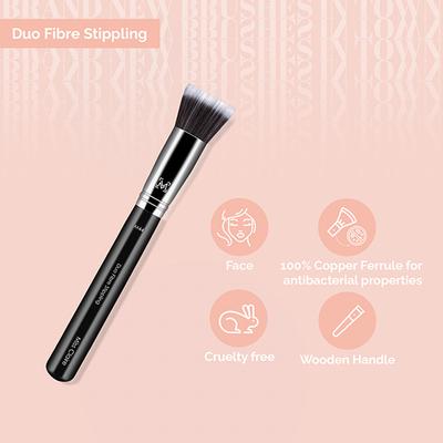 Miss Claire M44 - Duo Fibre Stippling Brush (Chrome) 1's - Face Brush
