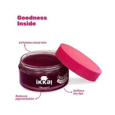 IKKAI Pink Me Again Lip Scrub 20 gm - Scrubs & Exfoliants