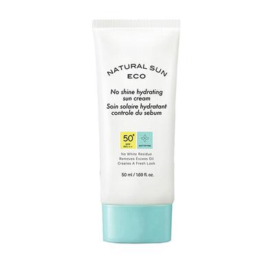 The Face Shop Naturalsun Eco No Shine Hydrating SPF 50+ PA+++ Mattifying Sun Cream 50ml - Face Sunscreen