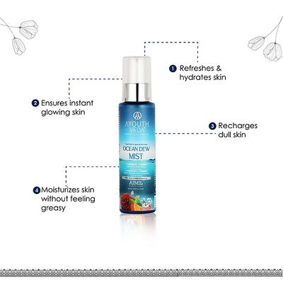 Ayouthveda Ocean Dew Mist 100 ml - Face Mists